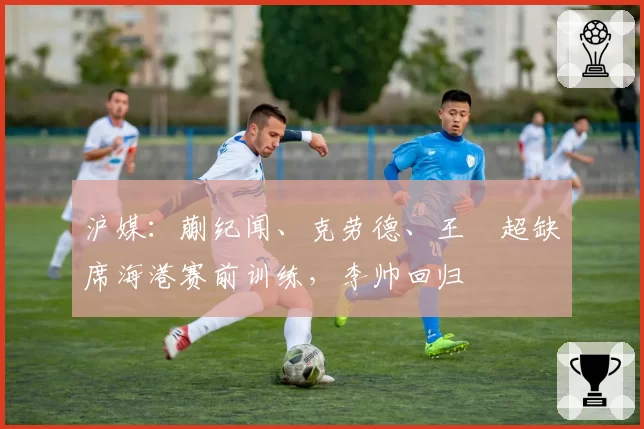 沪媒:蒯纪闻、克劳德、王燊超缺席海港赛前训练,李帅回归